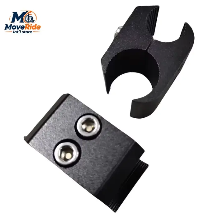 Une paire de supports de tuyaux en alliage d'aluminium pour fauteuil roulant de sport, accessoires e