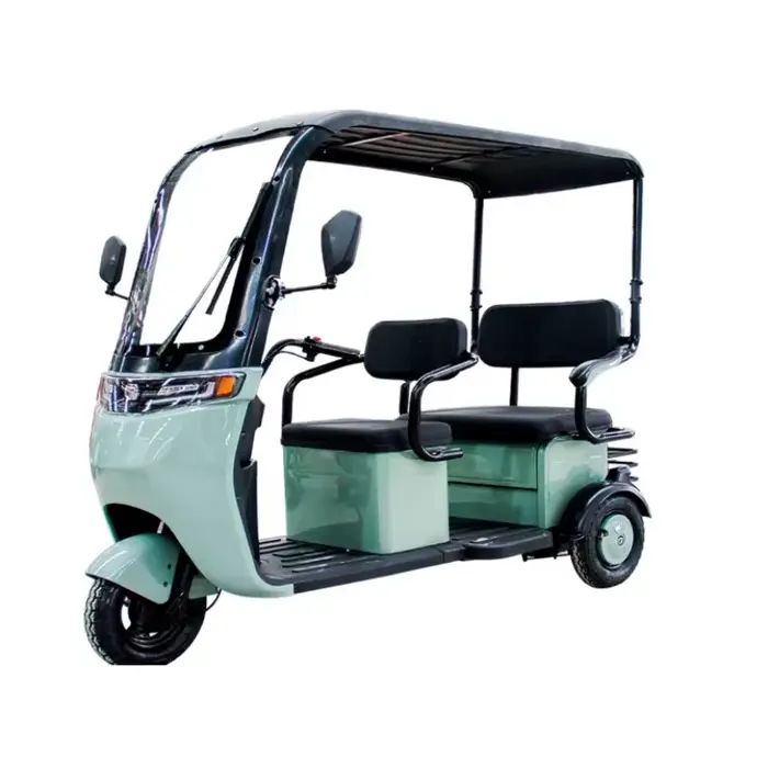 Tricycle électrique à trois roues, tricycle électrique pour passagers, tricycle de haute qualité à 3