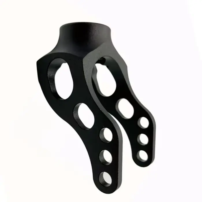 Accessoires de fourche avant pour fauteuil roulant, taille standard, alliage d'aluminium haute résis